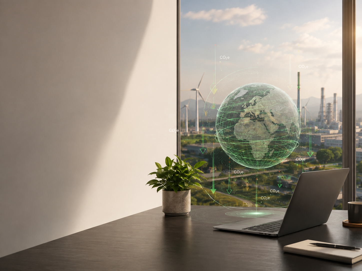Verified sustainability metrics and analytics for manufacturers