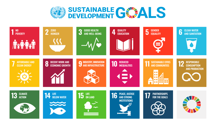 The 17 UN Sustainable Development Goals
